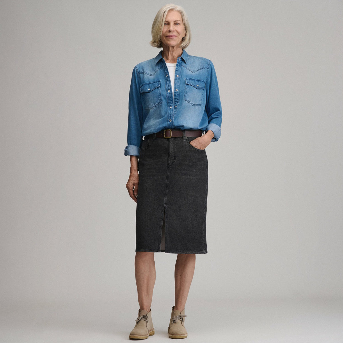 Eddie Bauer Women's Iconic Denim Skirt