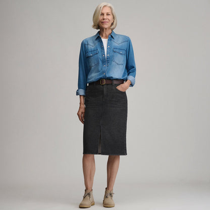 Eddie Bauer Women's Iconic Denim Skirt