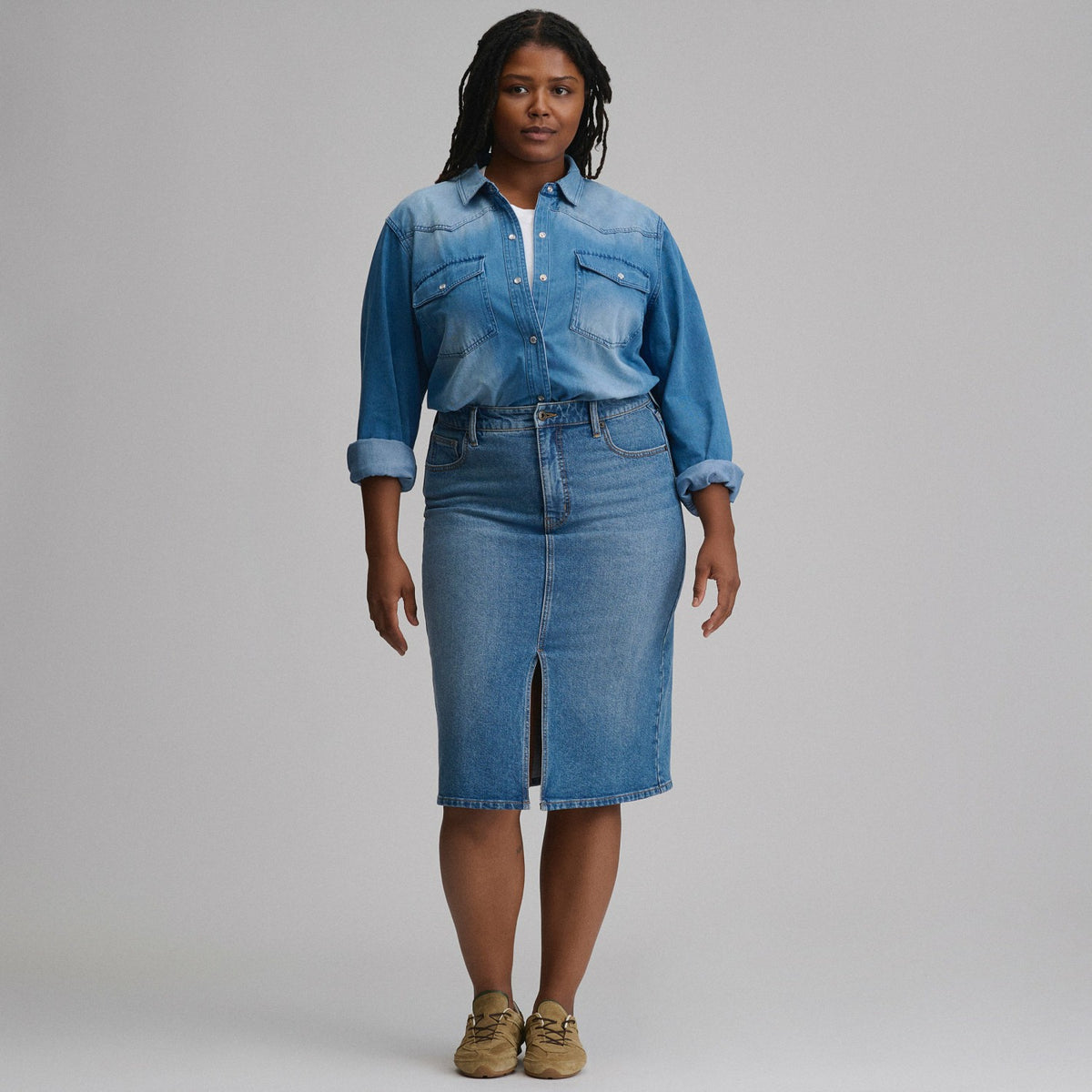 Eddie Bauer Women's Iconic Denim Skirt