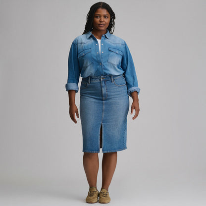 Eddie Bauer Women's Iconic Denim Skirt