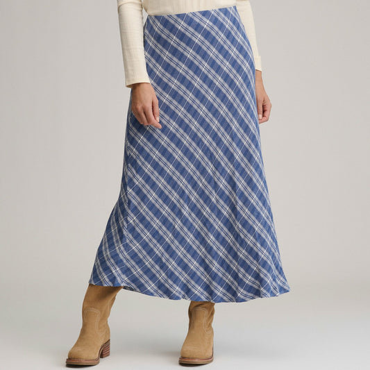 Eddie Bauer Women's Plaid Midi Skirt