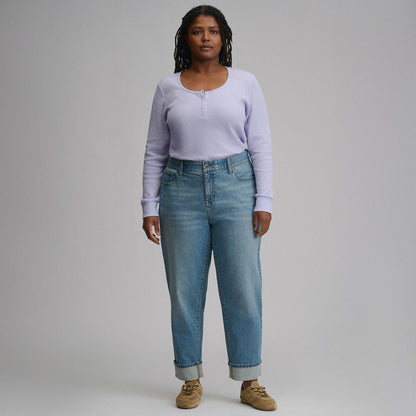 Eddie Bauer Women's Iconic 90's Boyfriend Jean