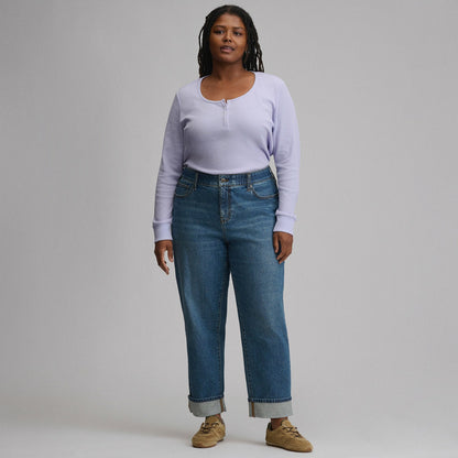 Eddie Bauer Women's Iconic 90's Boyfriend Jean