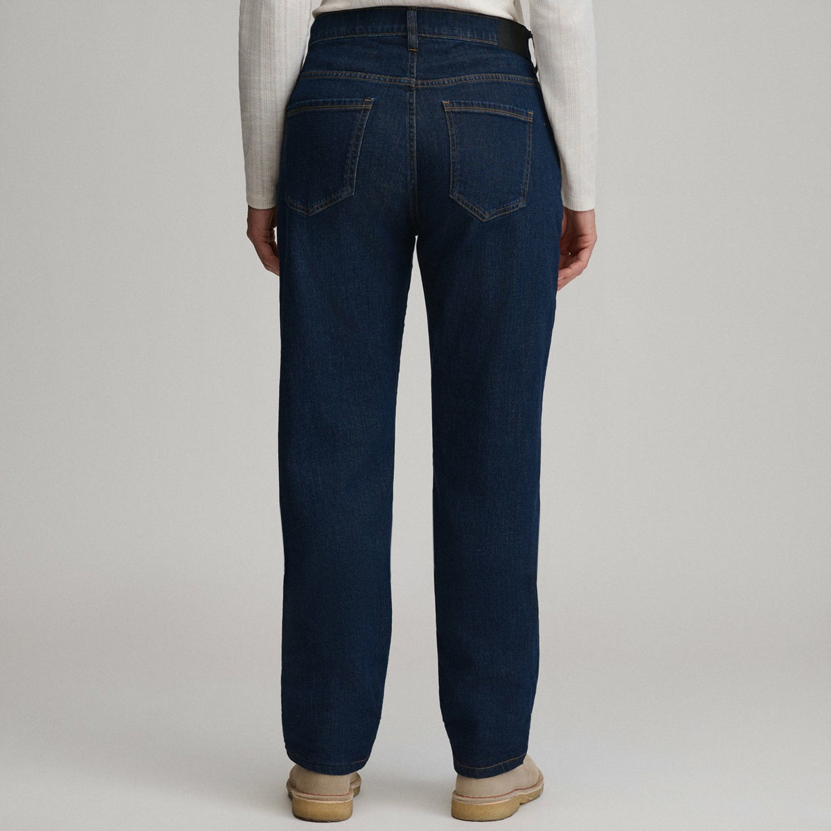 Eddie Bauer Women's Boyfriend Flannel Lined Jean