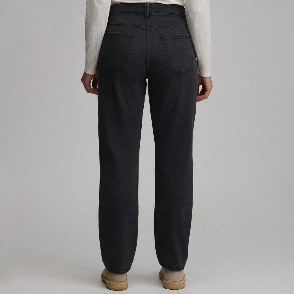 Eddie Bauer Women's Boyfriend Flannel Lined Jean