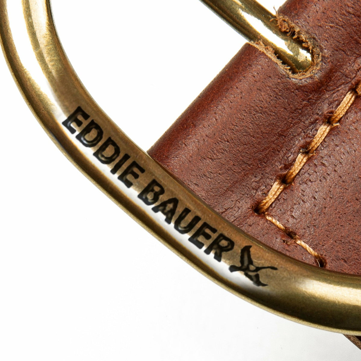 Eddie Bauer Women's Center Bar Woven Leather Belt