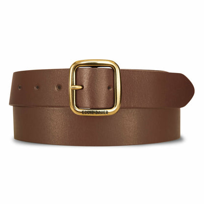 Eddie Bauer Women's Center Bar Leather Jean Belt