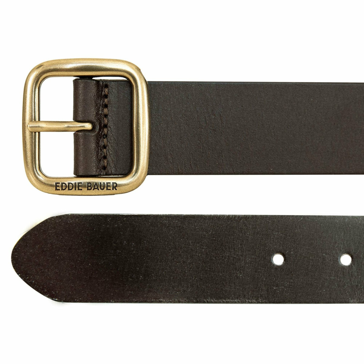 Eddie Bauer Women's Center Bar Leather Jean Belt