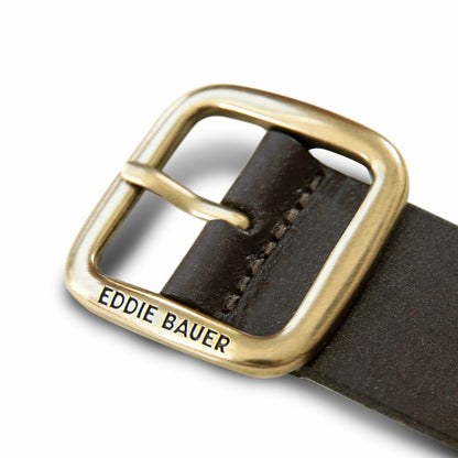 Eddie Bauer Women's Center Bar Leather Jean Belt