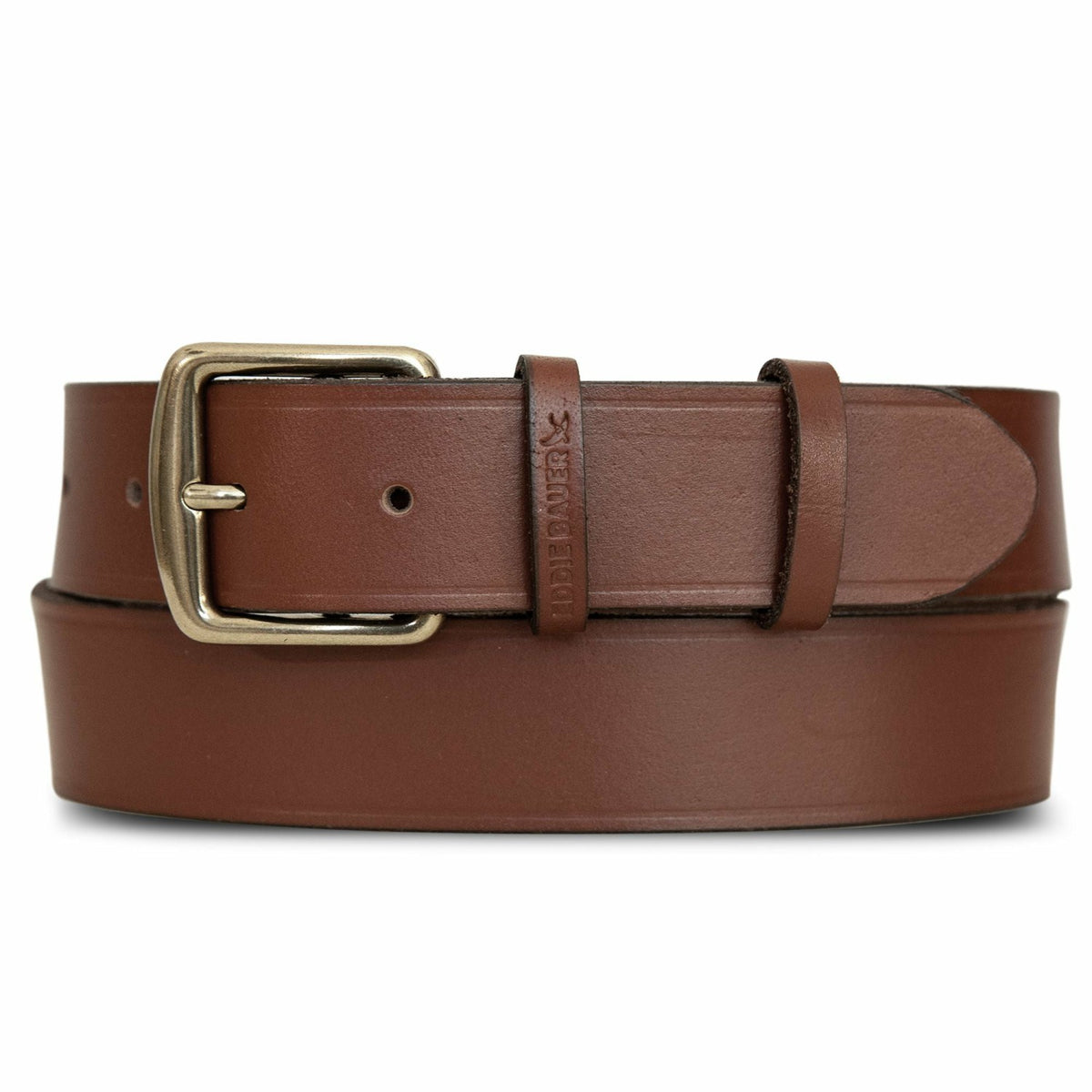 Eddie Bauer Women's Double Keeper Leather Jean Belt