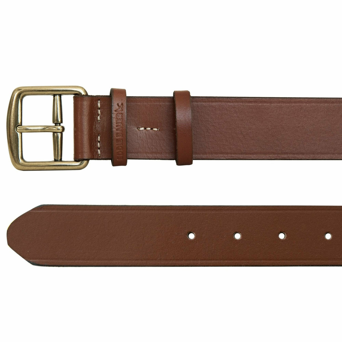 Eddie Bauer Women's Double Keeper Leather Jean Belt