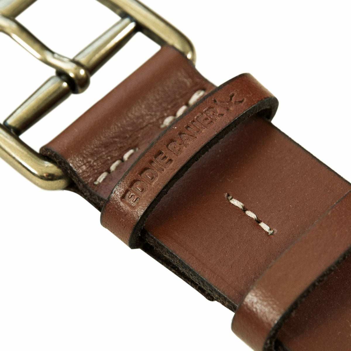 Eddie Bauer Women's Double Keeper Leather Jean Belt