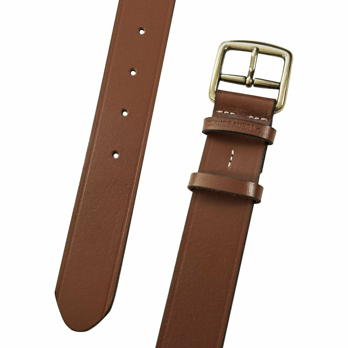 Eddie Bauer Women's Double Keeper Leather Jean Belt