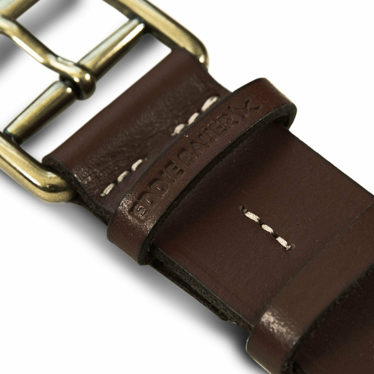 Eddie Bauer Women's Double Keeper Leather Jean Belt