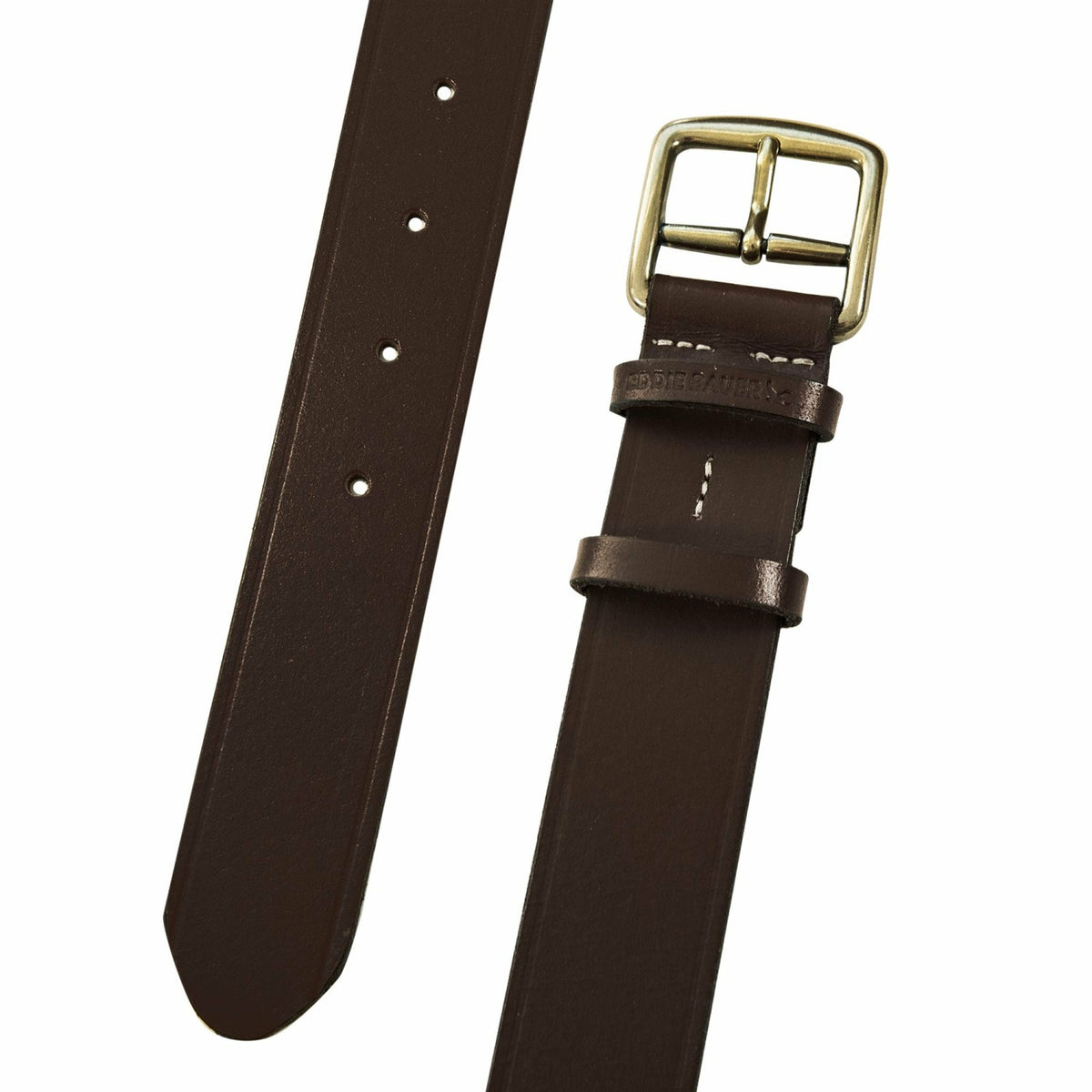 Eddie Bauer Women's Double Keeper Leather Jean Belt