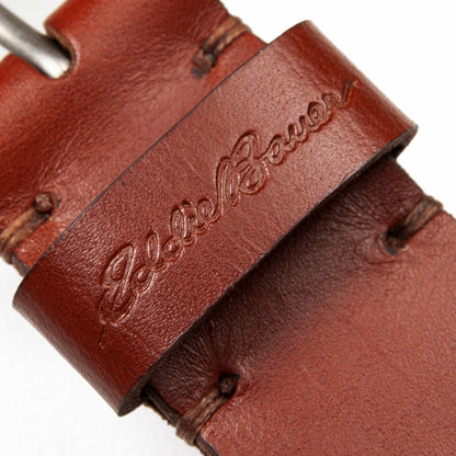 Eddie Bauer Women's Center Lacing Detailed Leather Belt