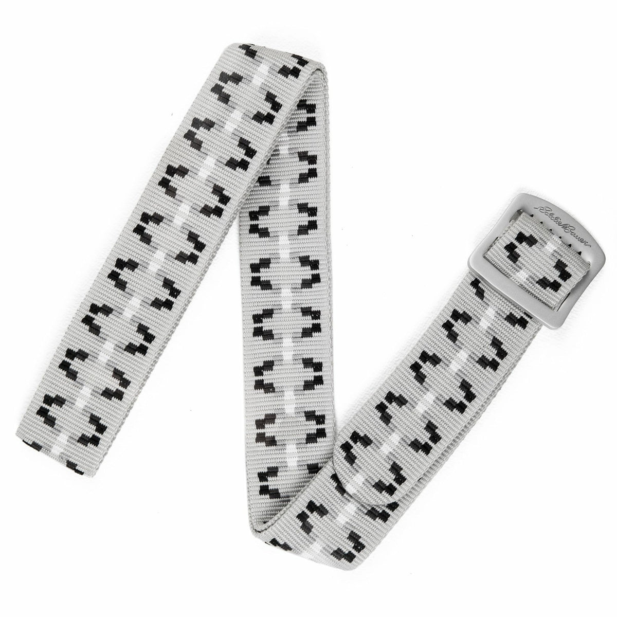Eddie Bauer Women's Cascade Webbing Belt with Engraved Metal Buckle