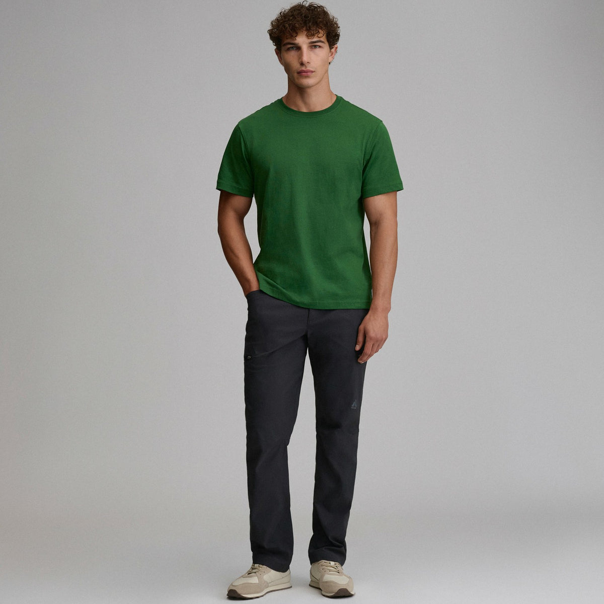 Eddie Bauer Men's SS Lw Cotton Classic Tee