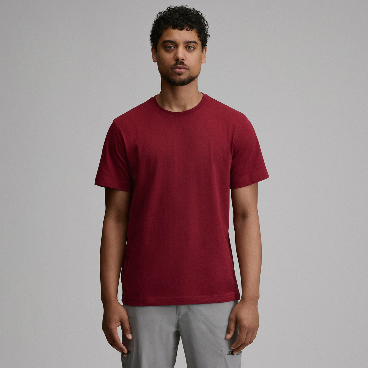Eddie Bauer Men's SS Lw Cotton Classic Tee