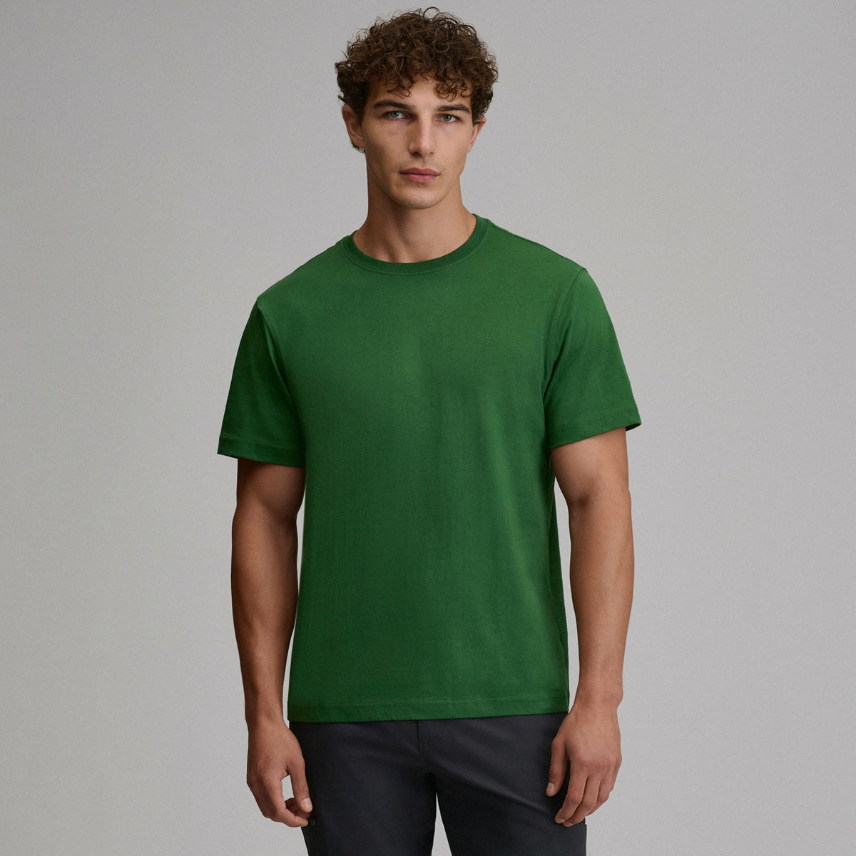 Eddie Bauer Men's SS Lw Cotton Classic Tee