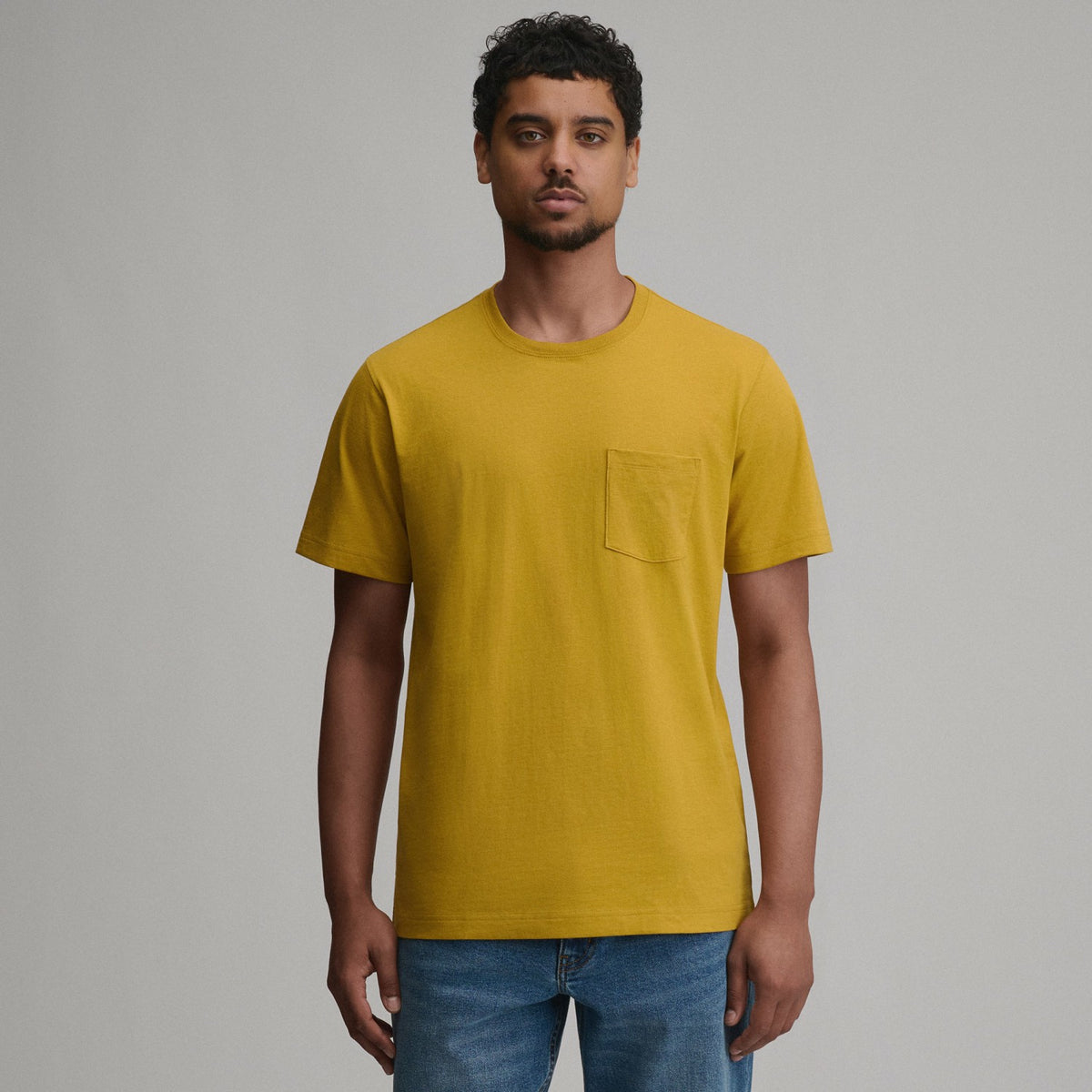 Eddie Bauer Men's SS Lw Cotton Pocket Tee