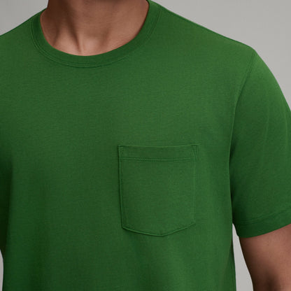 Eddie Bauer Men's SS Lw Cotton Pocket Tee
