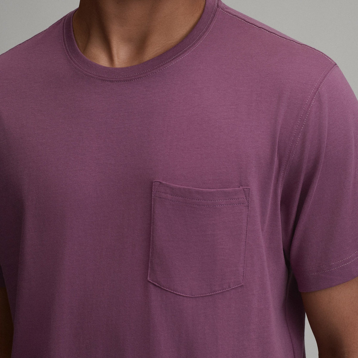 Eddie Bauer Men's SS Lw Cotton Pocket Tee