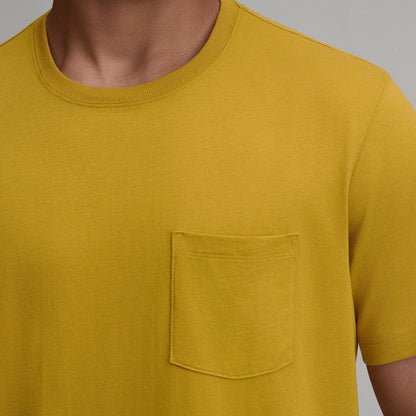 Eddie Bauer Men's SS Lw Cotton Pocket Tee