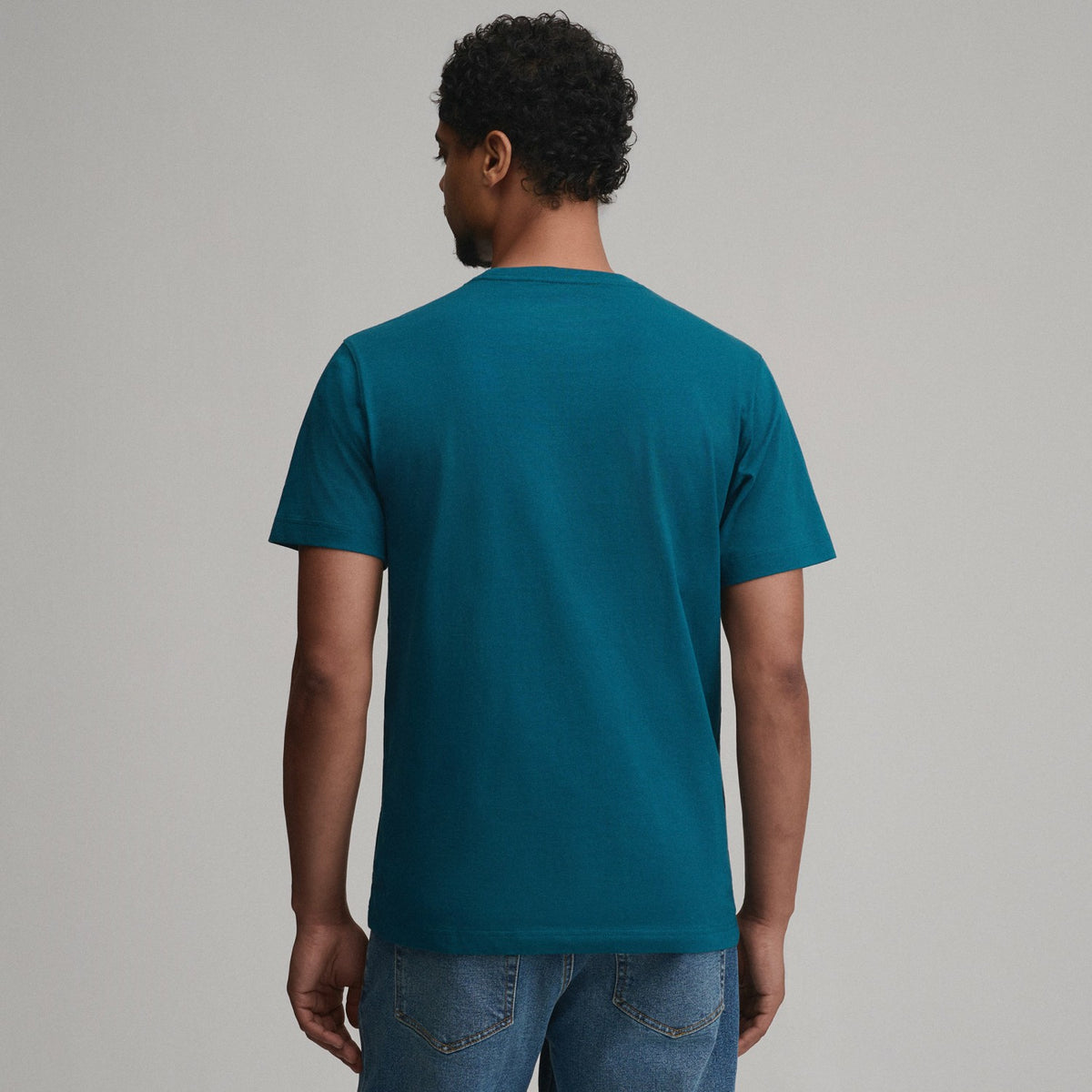 Eddie Bauer Men's SS Lw Cotton Pocket Tee