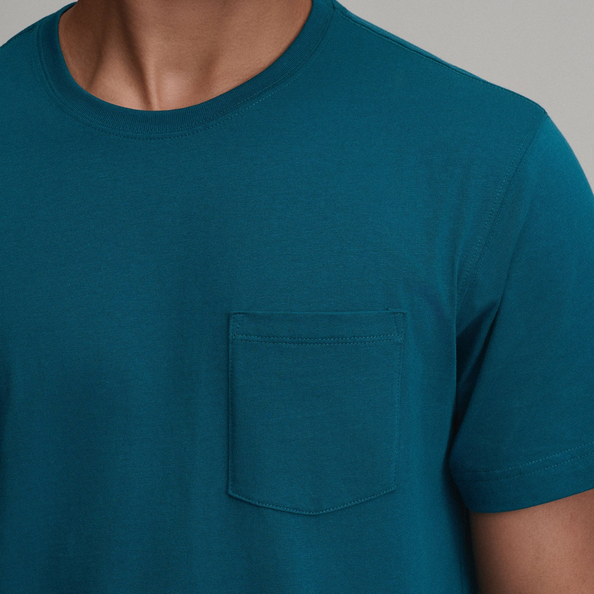 Eddie Bauer Men's SS Lw Cotton Pocket Tee