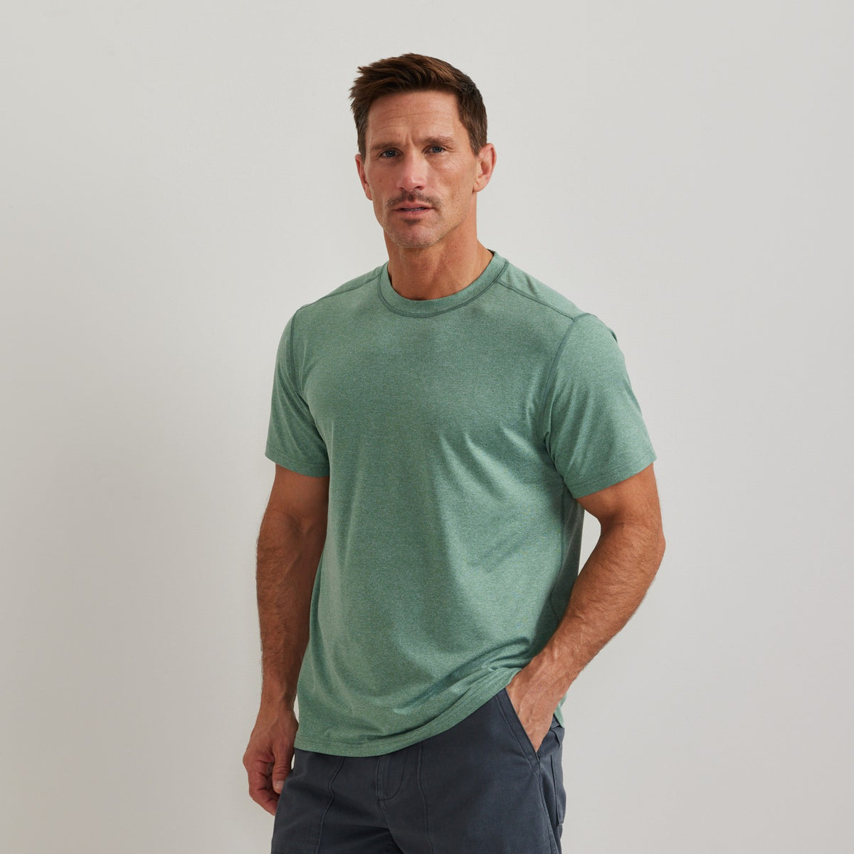 Eddie Bauer Men's SS Men'sn Trek Tee