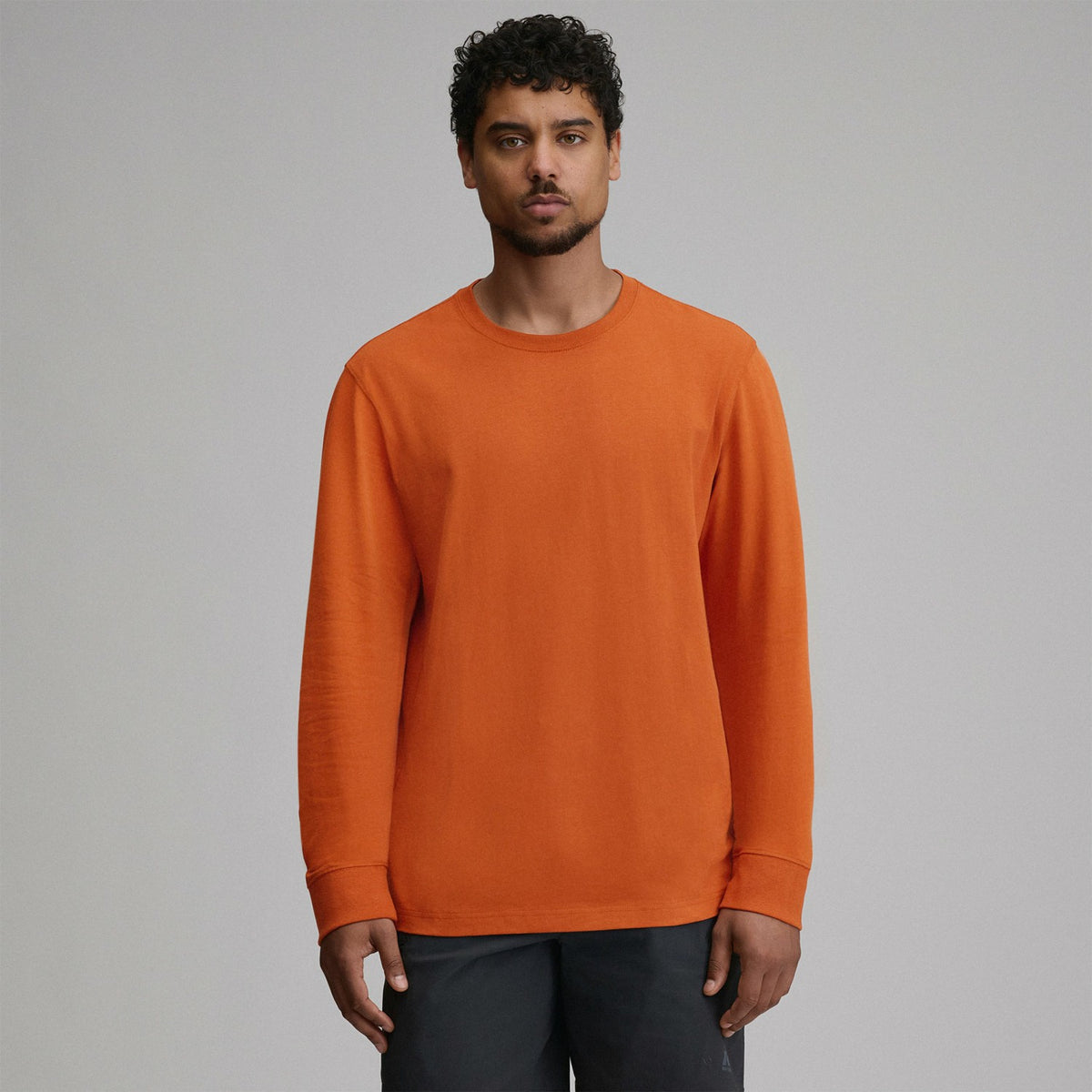 Eddie Bauer Men's LS Lw Cotton Classic Tee