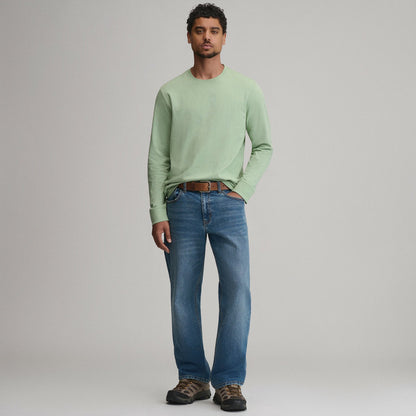 Eddie Bauer Men's LS Lw Cotton Classic Tee