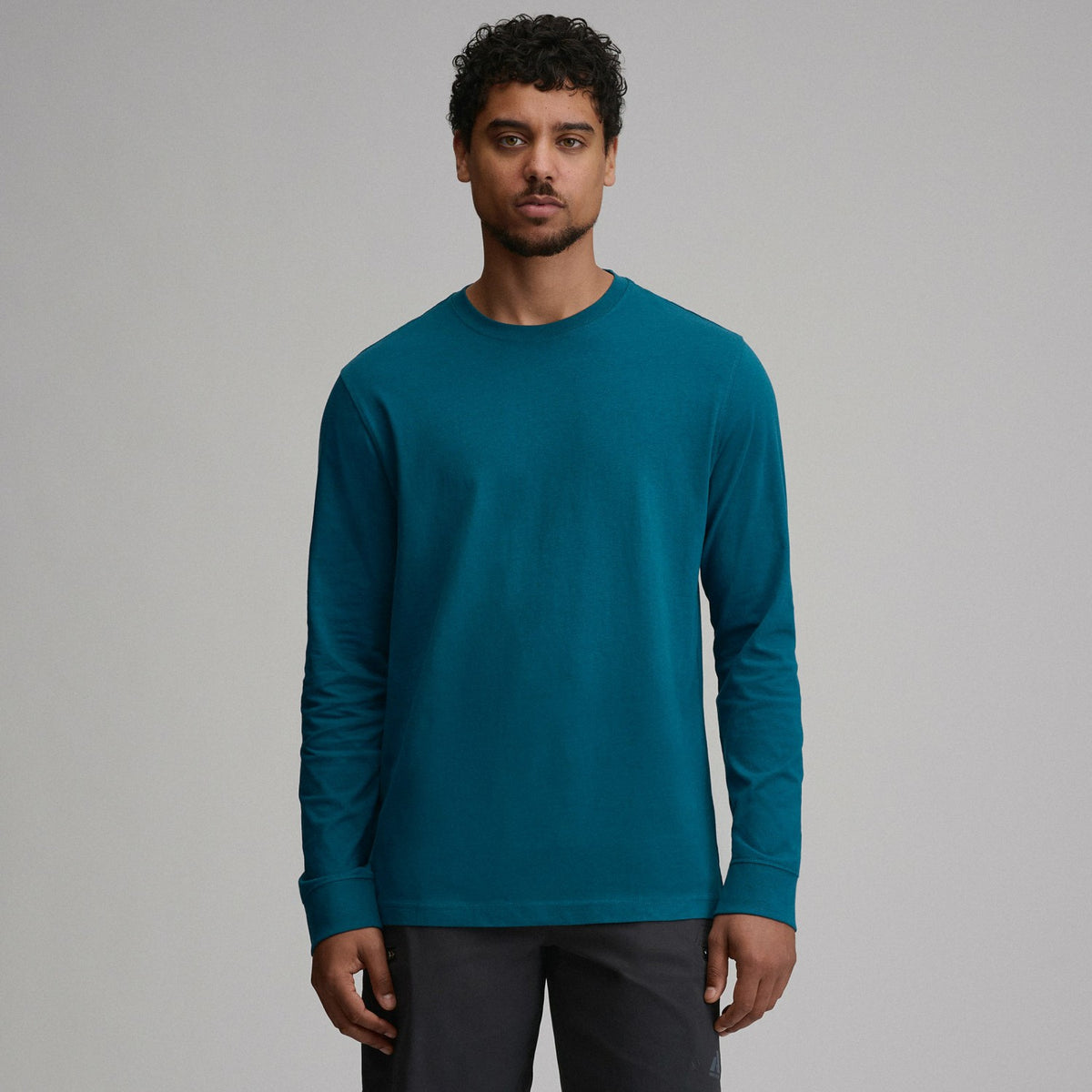Eddie Bauer Men's LS Lw Cotton Classic Tee