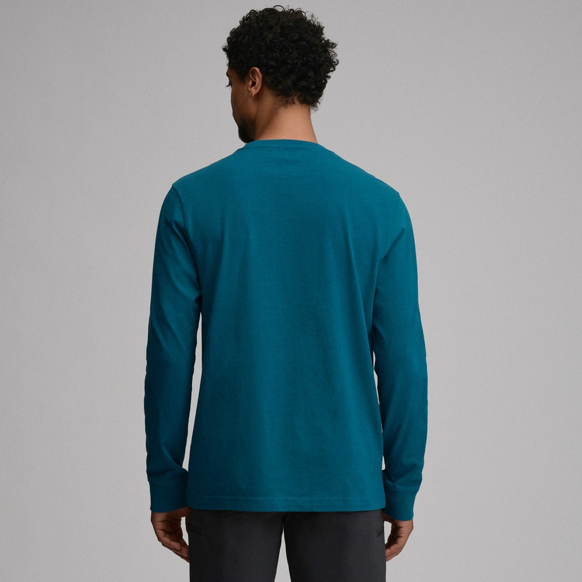 Eddie Bauer Men's LS Lw Cotton Classic Tee