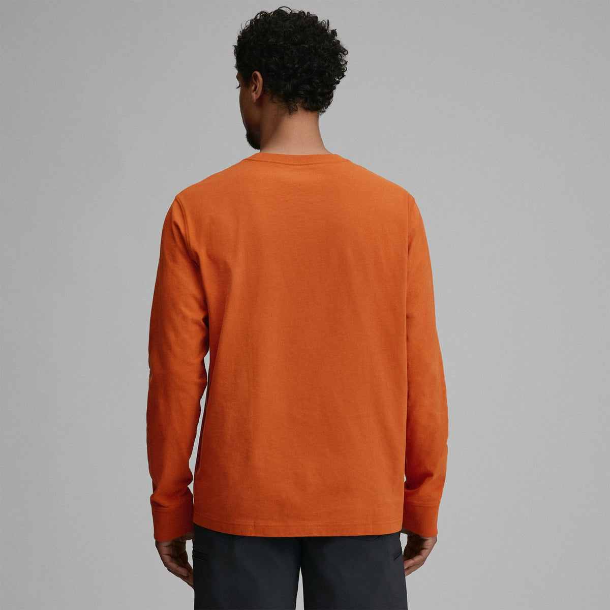Eddie Bauer Men's LS Lw Cotton Classic Tee