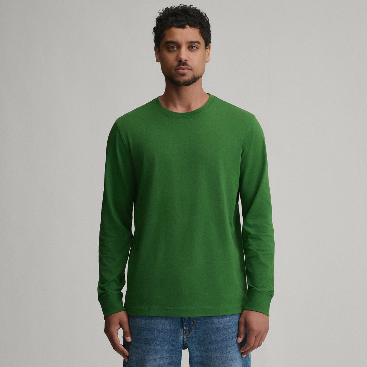 Eddie Bauer Men's LS Lw Cotton Classic Tee