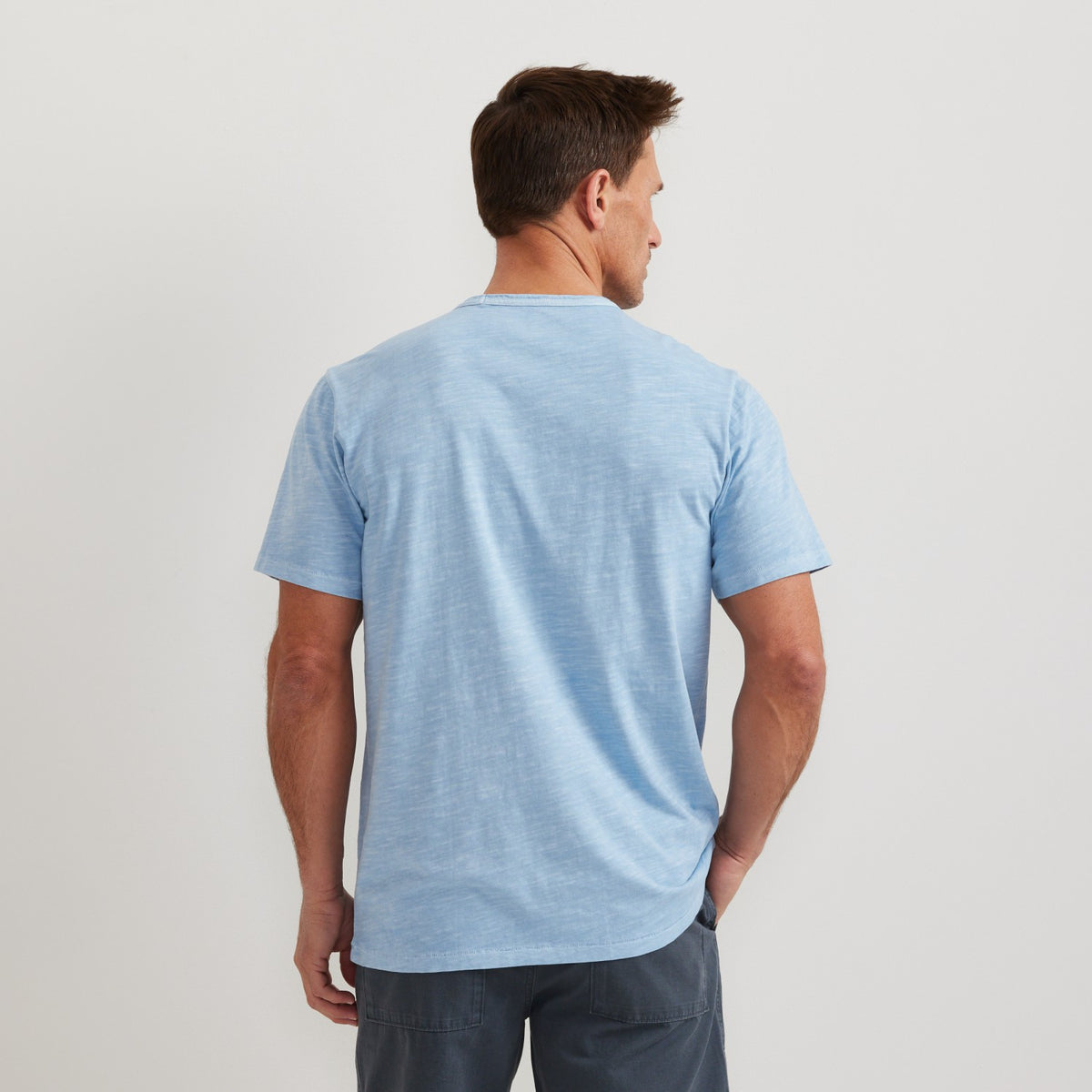 Eddie Bauer Men's SS Sunwashed Cotton Tee