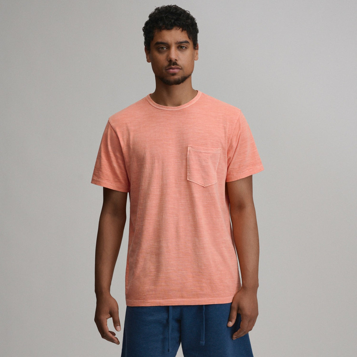 Eddie Bauer Men's SS Sunwashed Cotton Tee