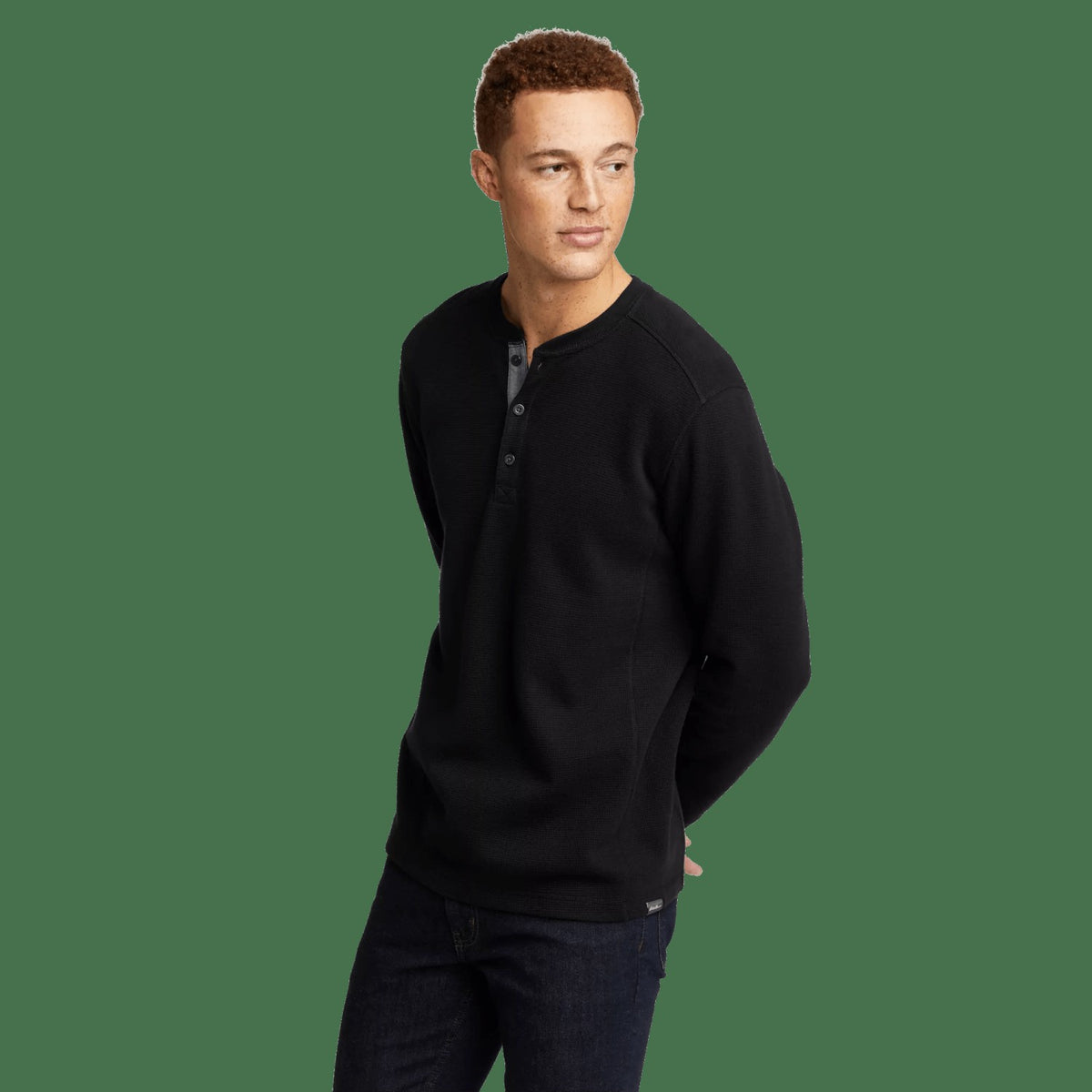 Eddie Bauer Men's Eddies Favorite Thermal Henley