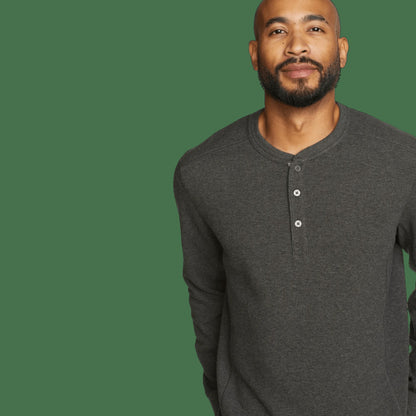 Eddie Bauer Men's Eddies Favorite Thermal Henley