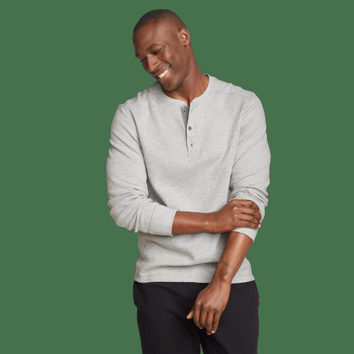 Eddie Bauer Men's Eddies Favorite Thermal Henley