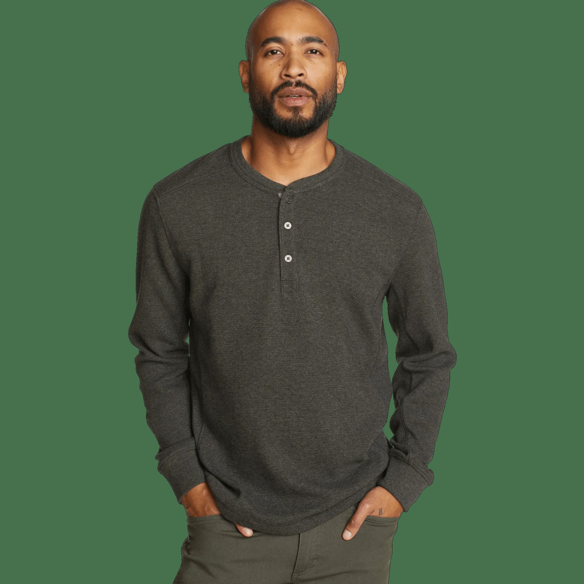 Eddie Bauer Men's Eddies Favorite Thermal Henley