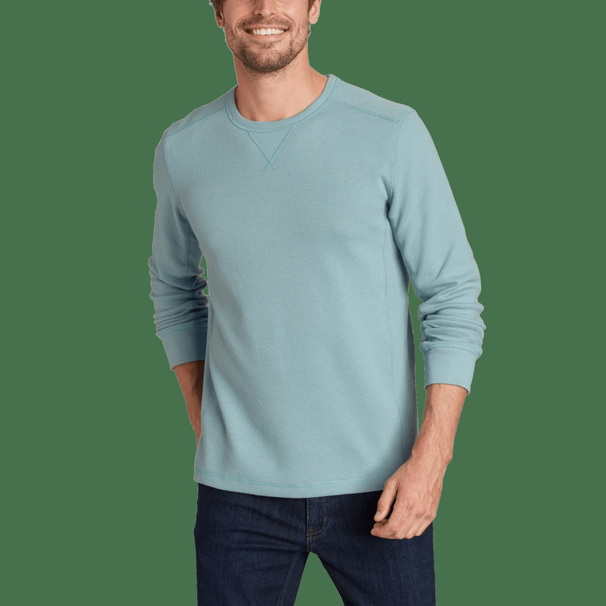 Eddie Bauer Men's Eddies Favorite Thermal Crew