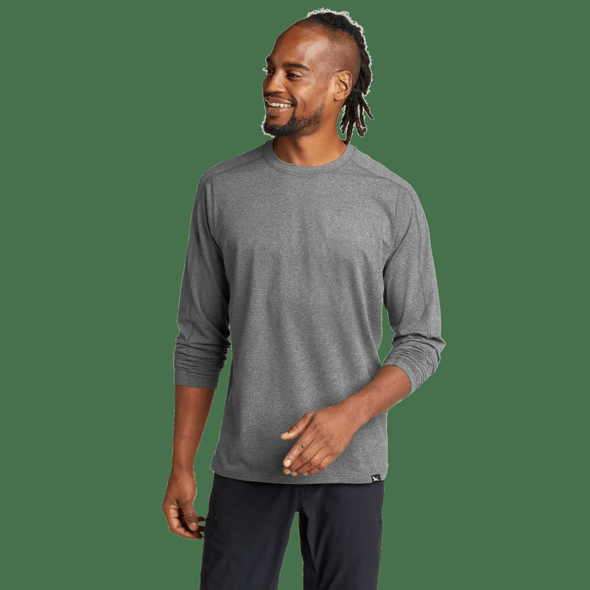 Eddie Bauer Men's LS Men'sn Trek Tee