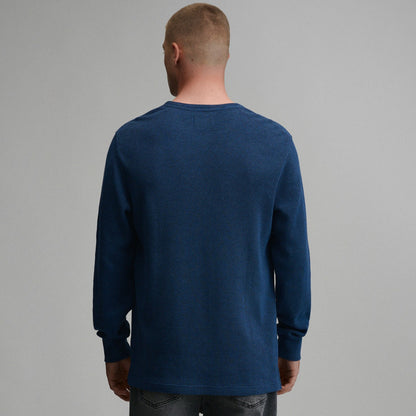 Eddie Bauer Men's Plaited Waffle Thermal Crew