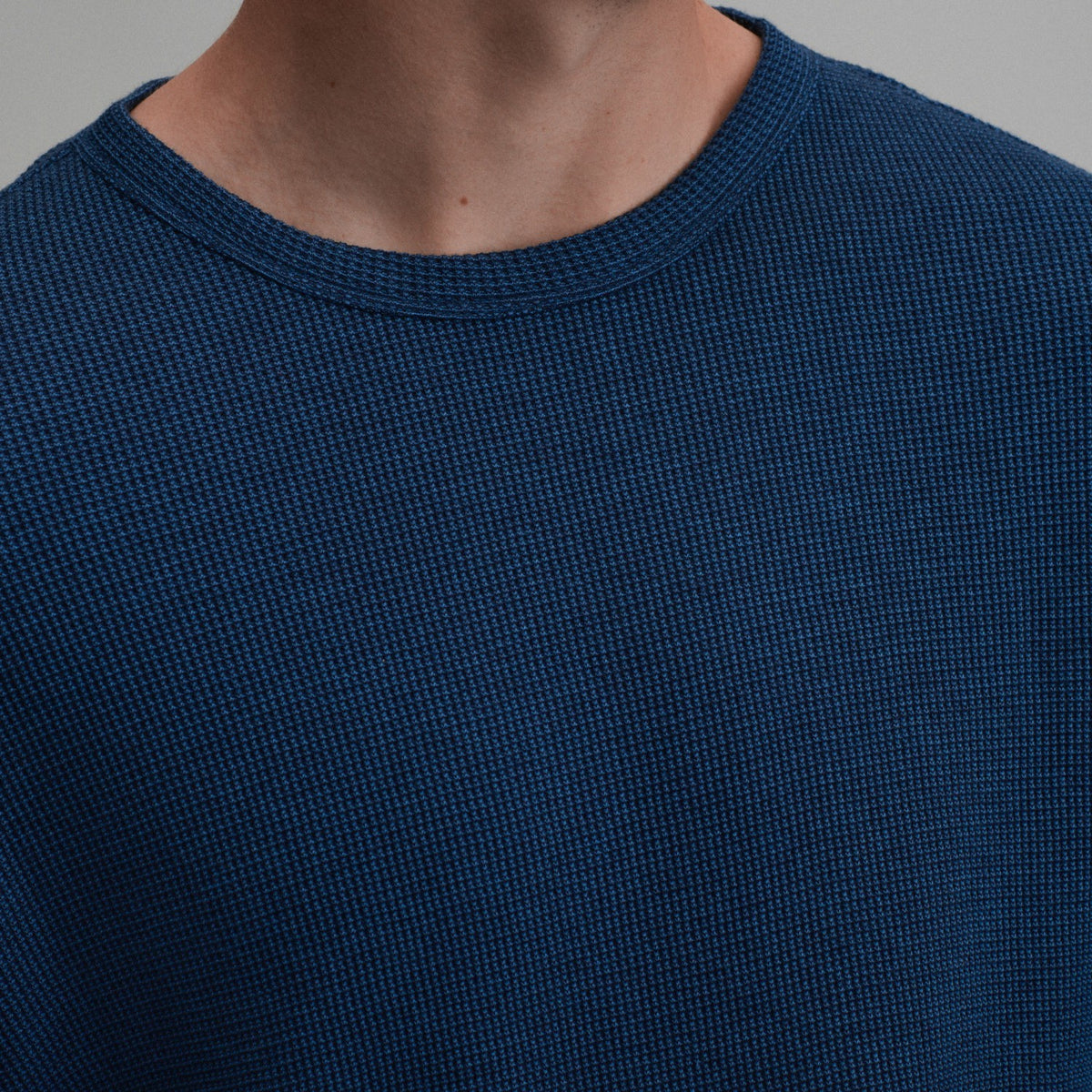 Eddie Bauer Men's Plaited Waffle Thermal Crew