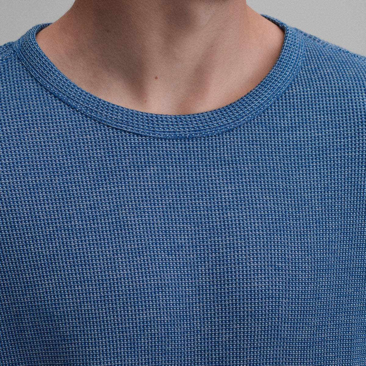 Eddie Bauer Men's Plaited Waffle Thermal Crew