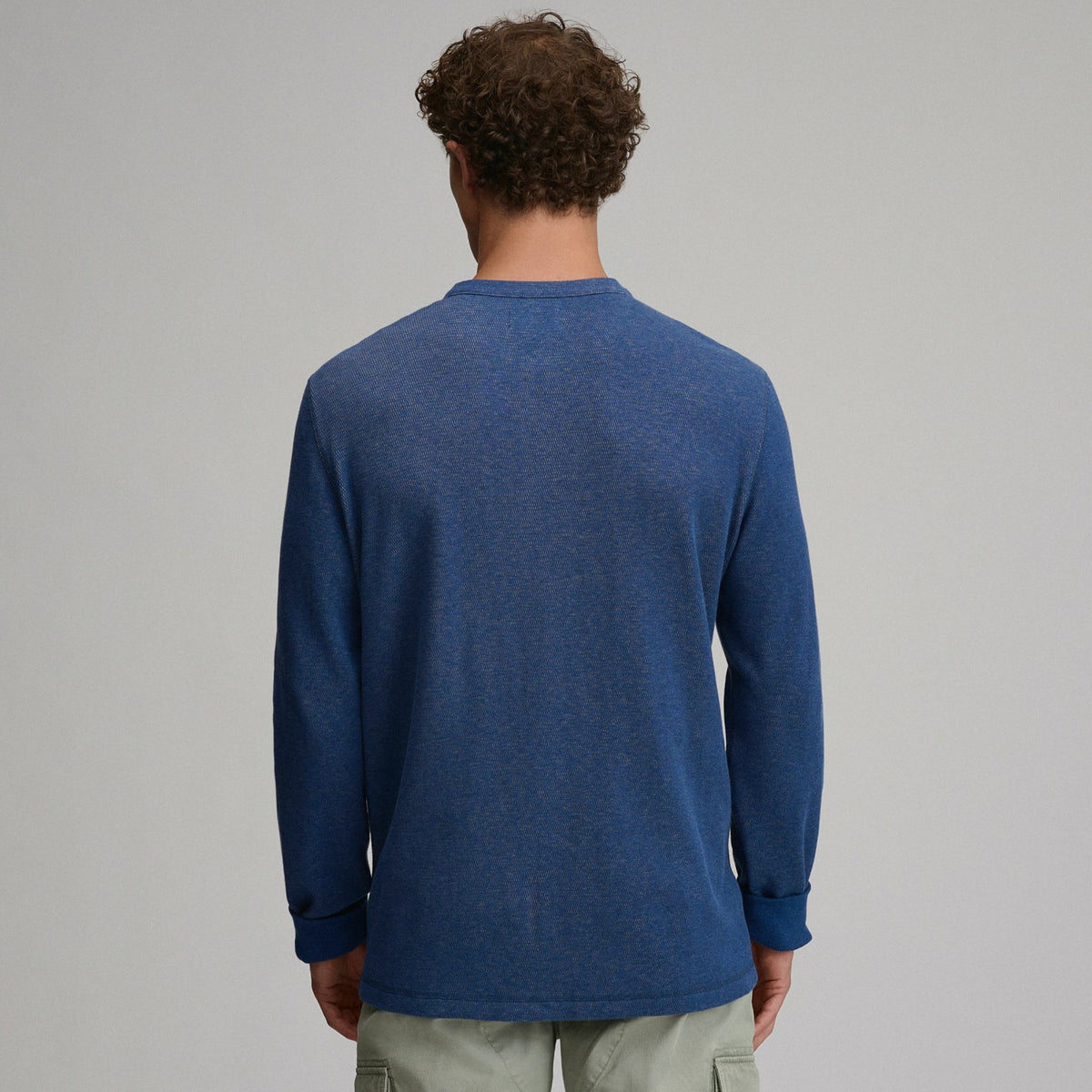 Eddie Bauer Men's Birds Eye Long-Sleeve Thermal Henley