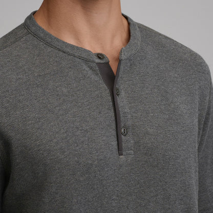 Eddie Bauer Men's Birds Eye Long-Sleeve Thermal Henley